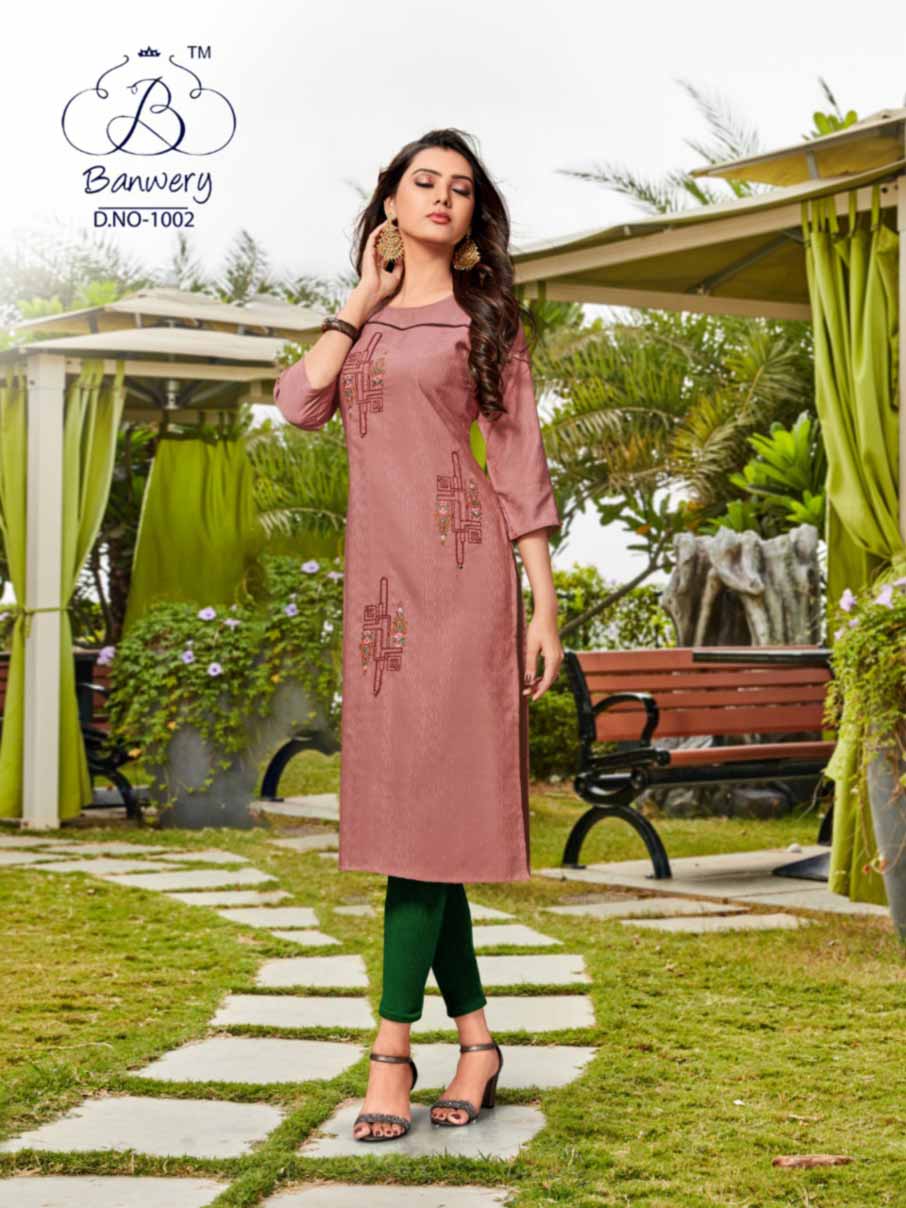 Fashion Tree Embroidery Design Kurti Set Fashion Tree Embroidery Design Kurti Set